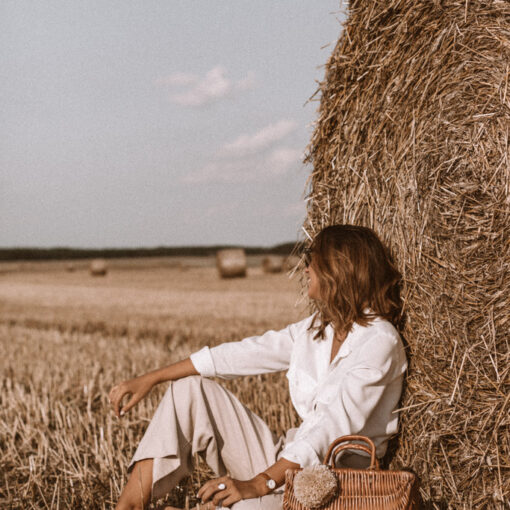 torebka z polskiej wikliny na codzień boho styl firmy bags by m.